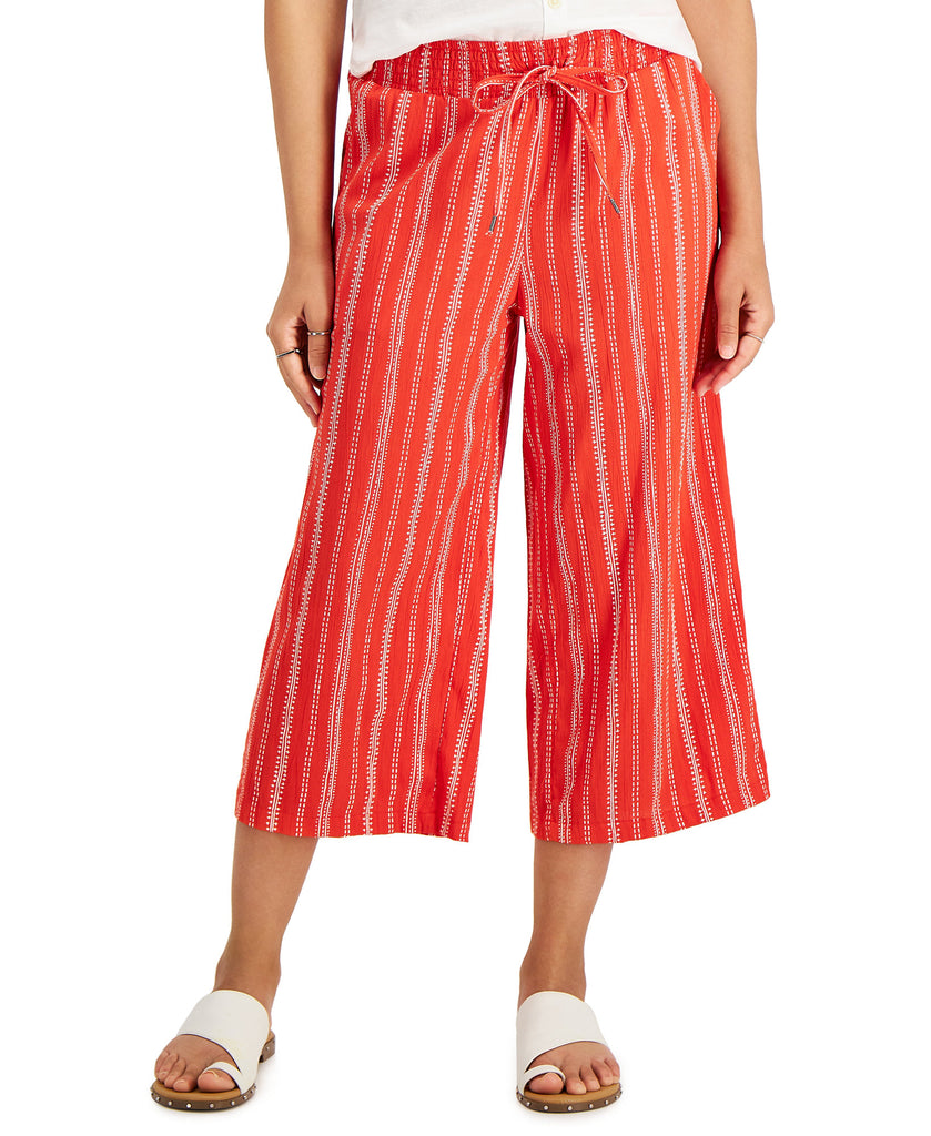 Style & Co Women Pull On Pants Loving Red