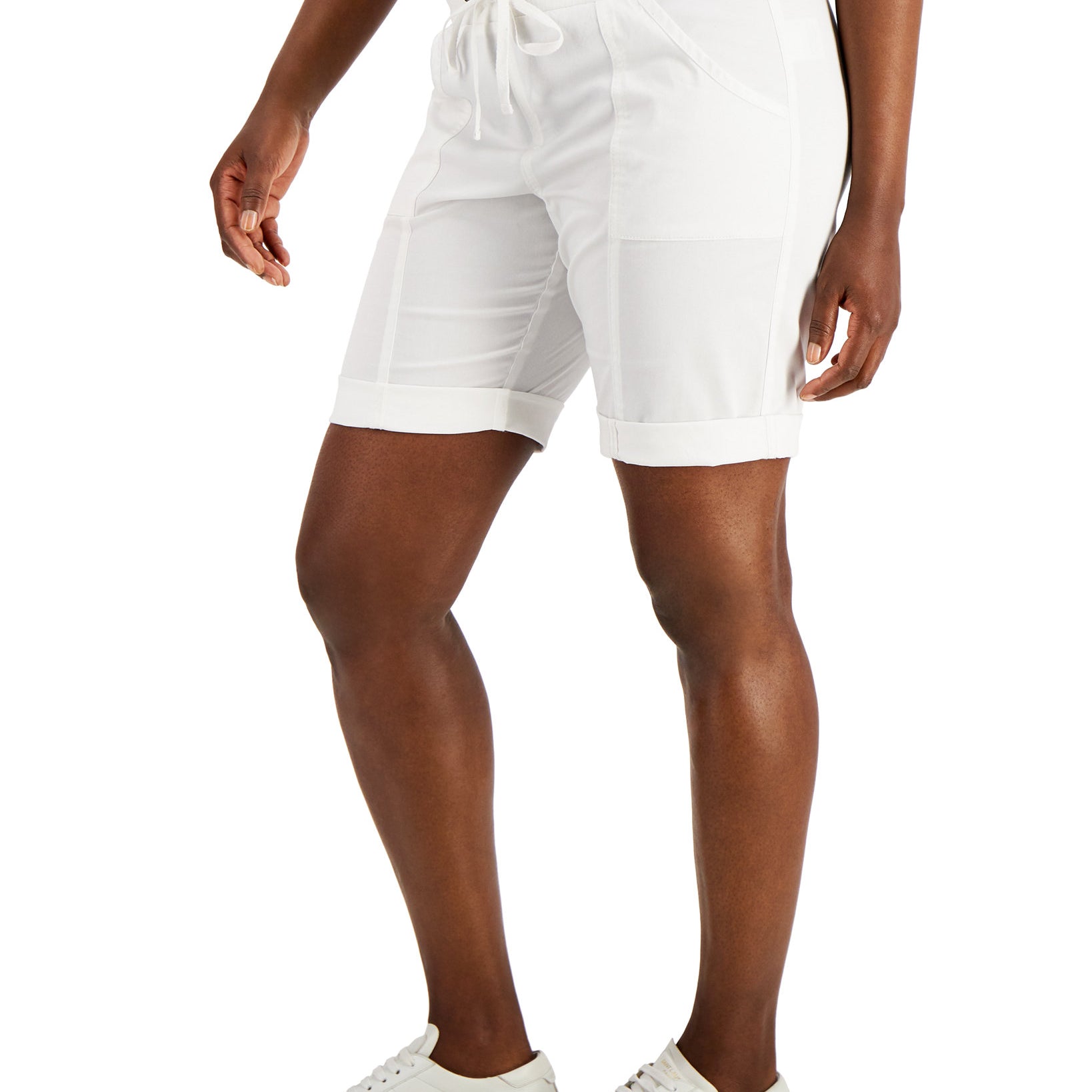 Karen Scott Women Petite Pull On Shorts