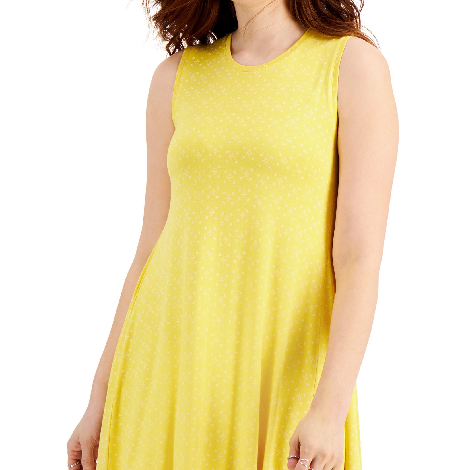 Style & Co Women Printed Dress