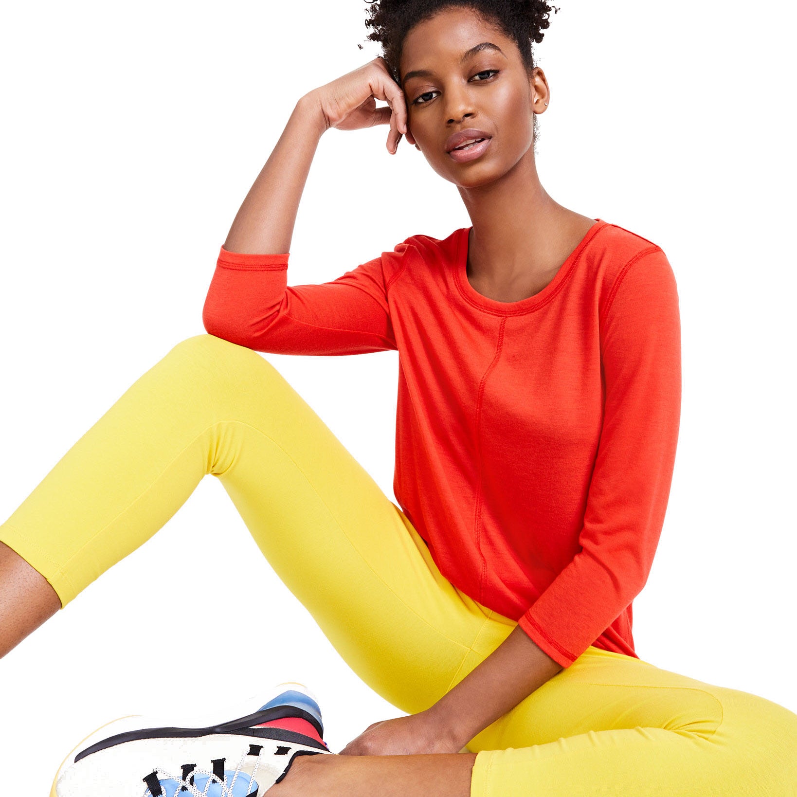 Style & Co Women Textured Seamed Top Loving Red