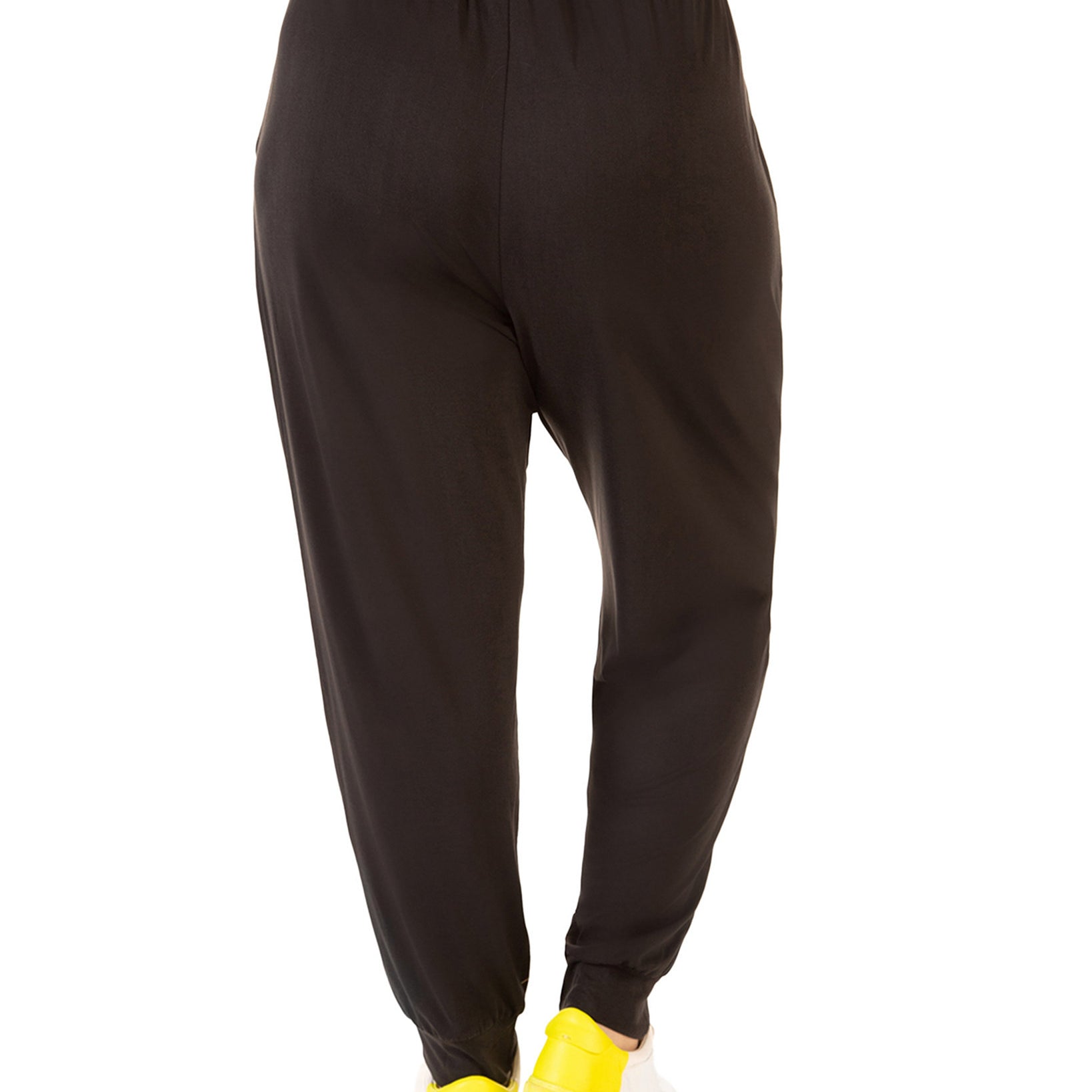 Black Tape Women Plus Draped Jogger Pants