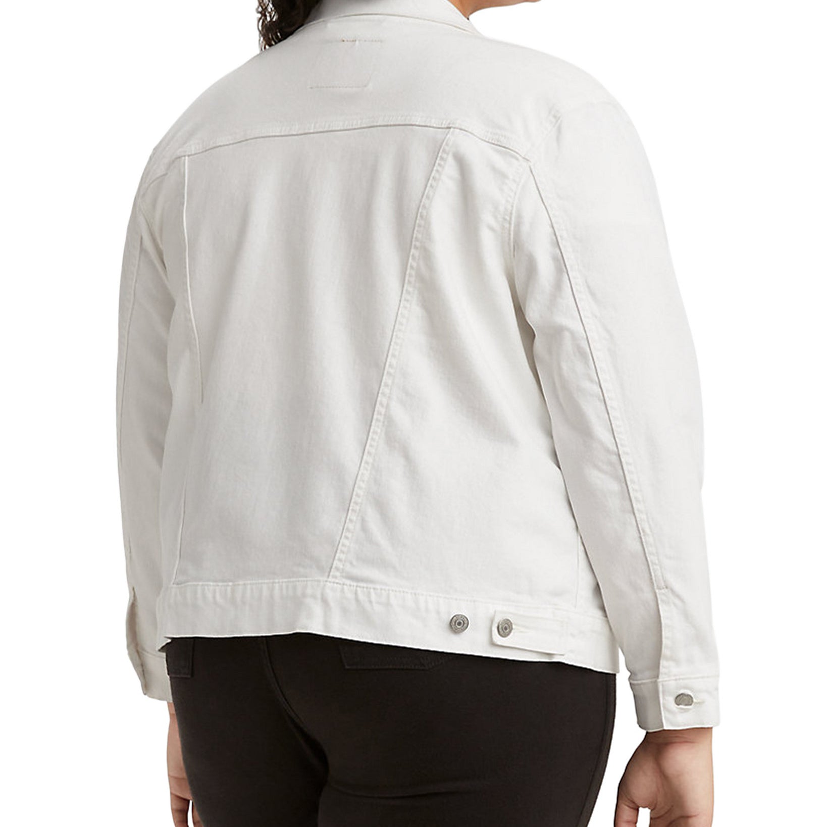 Levis Women Plus Trendy Ex Boyfriend Trucker Jacket