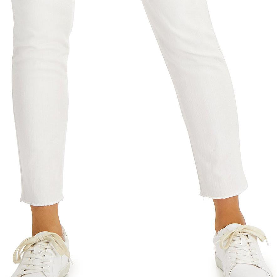 Style & Co Women High Rise Cut Hem Skinny Ankle Jeans