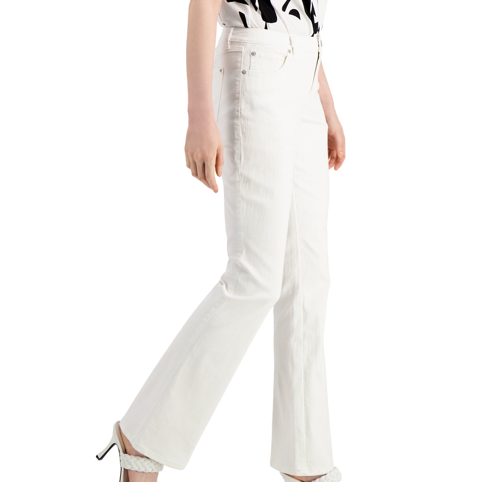 INC International Concepts Women Elizabeth Curvy Bootcut Jeans