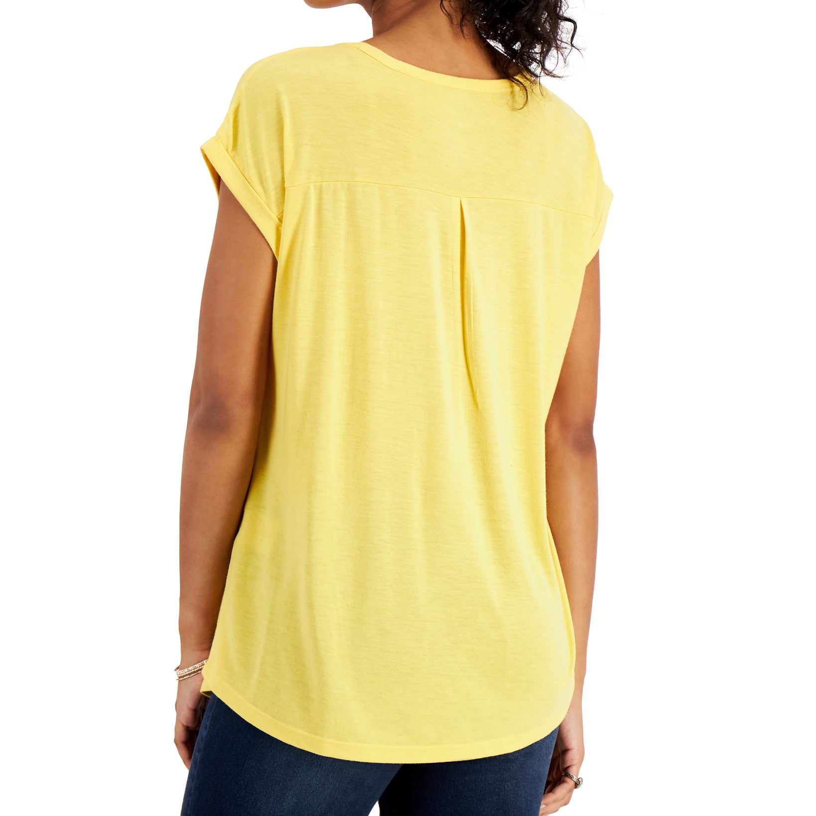 Style & Co Women High Tide Graphic T Shirt