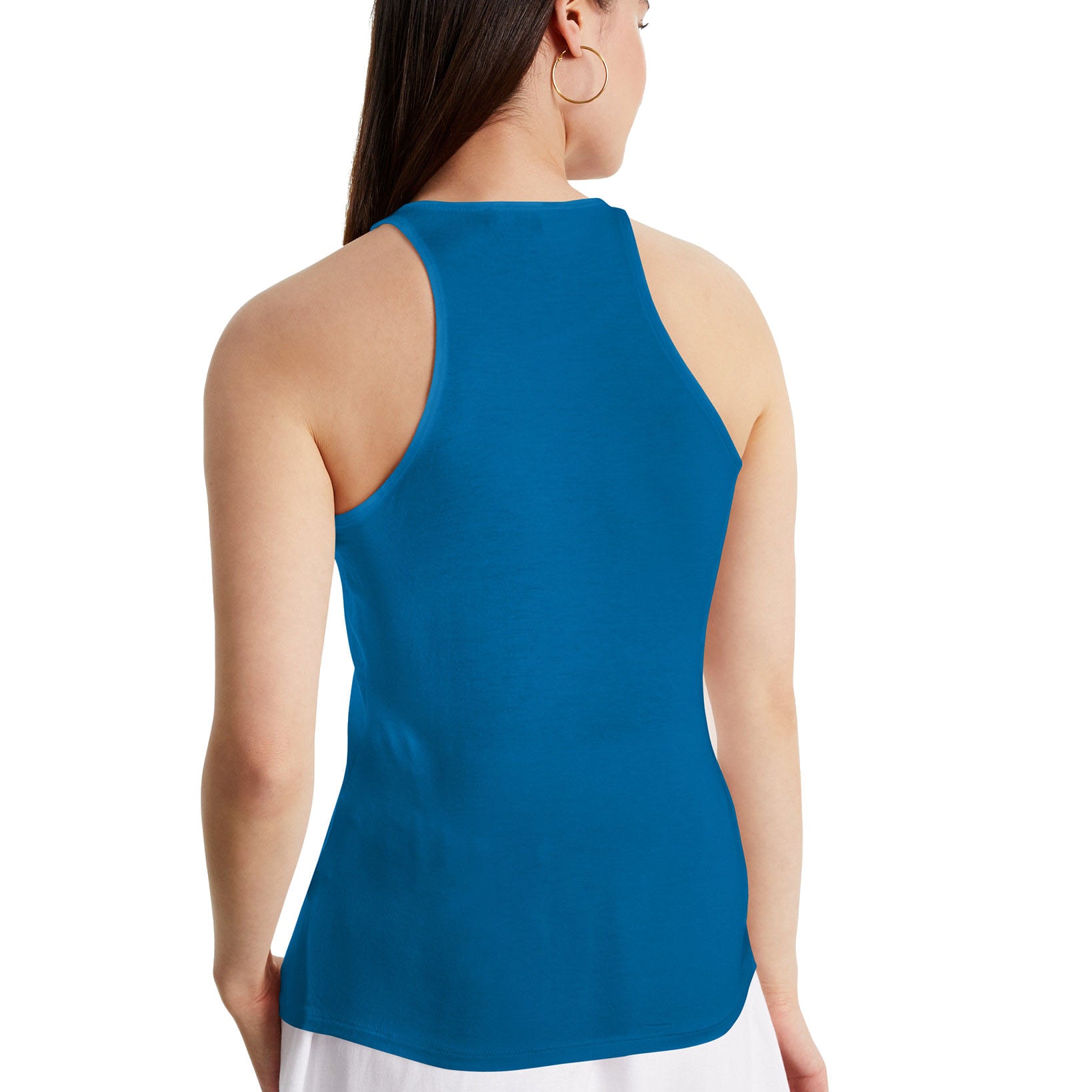 INC International Concepts Women Cutaway Crewneck Top