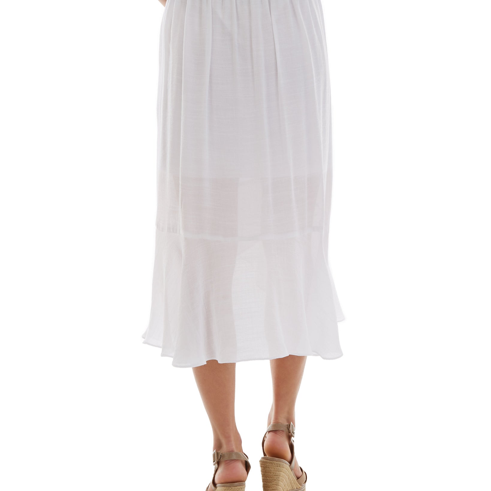 BCX Juniors Asymmetrical Ruffle Hem Skirt