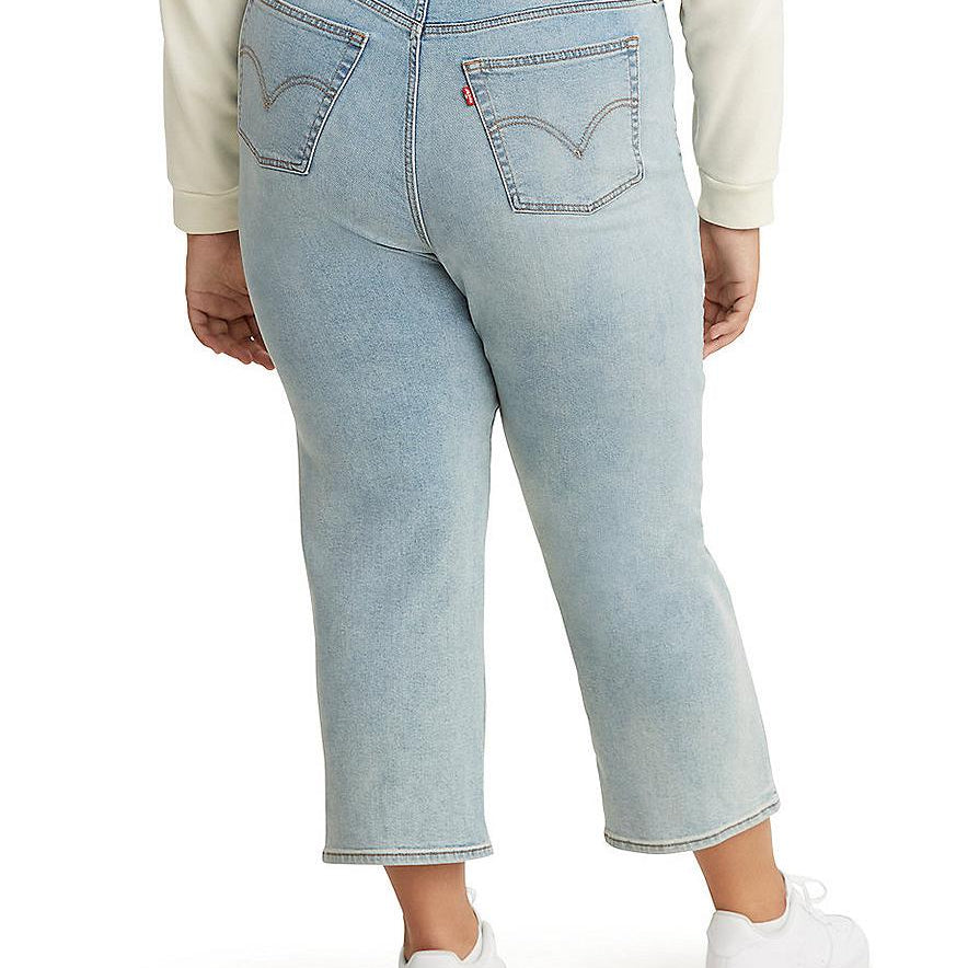 Levis Women Plus Trendy Ribcage Straight Ankle