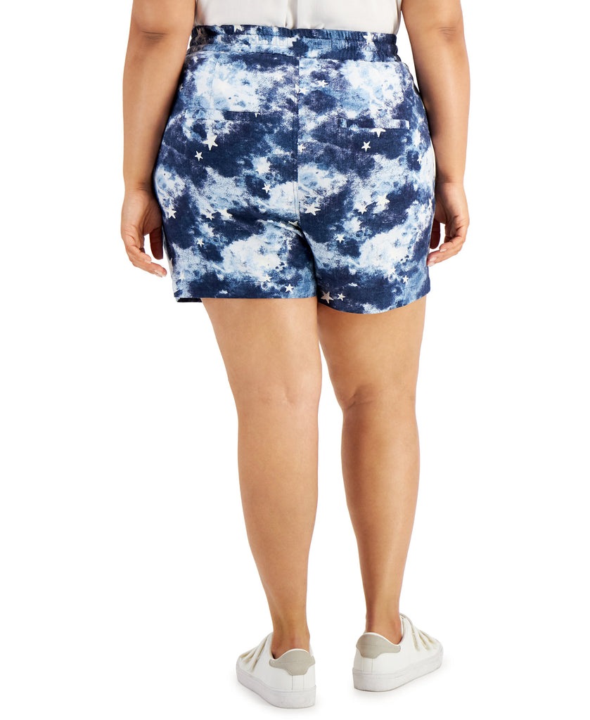 Style & Co Women Plus Printed Shorts