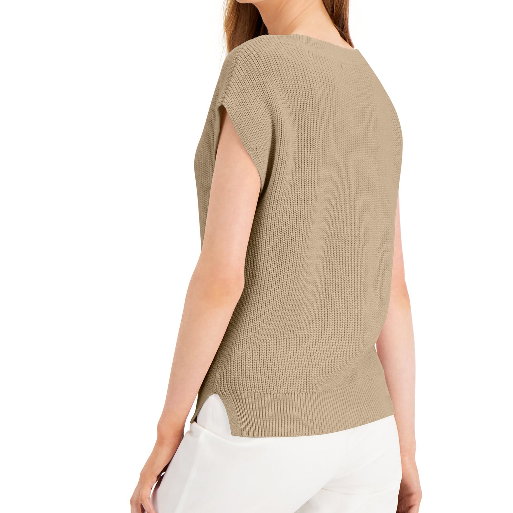 Alfani Women Petite Cap Sleeve Sweater