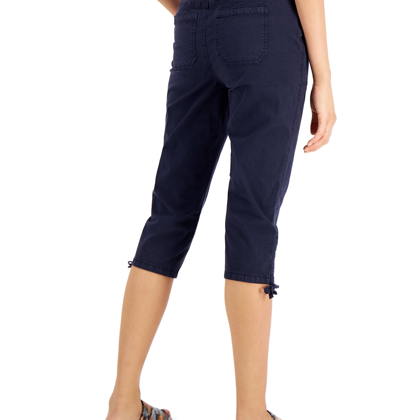 Style & Co Women Petite Utility Capri Pants