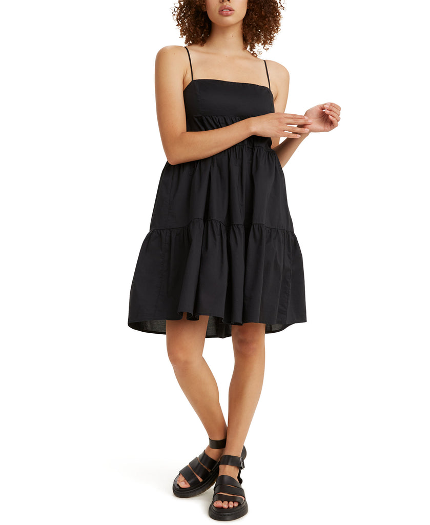 Levis Women Clea Cotton Tiered Dress Black