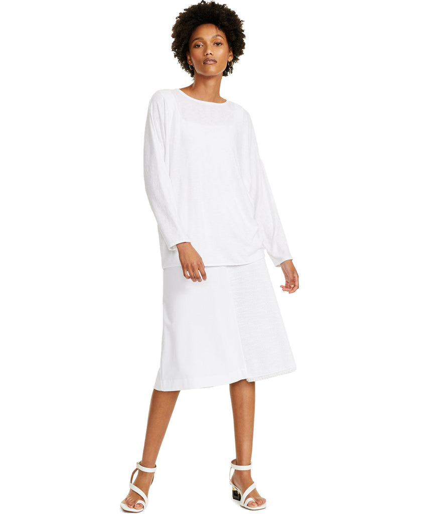 Alfani Women Dolman Sleeve Top Bright White