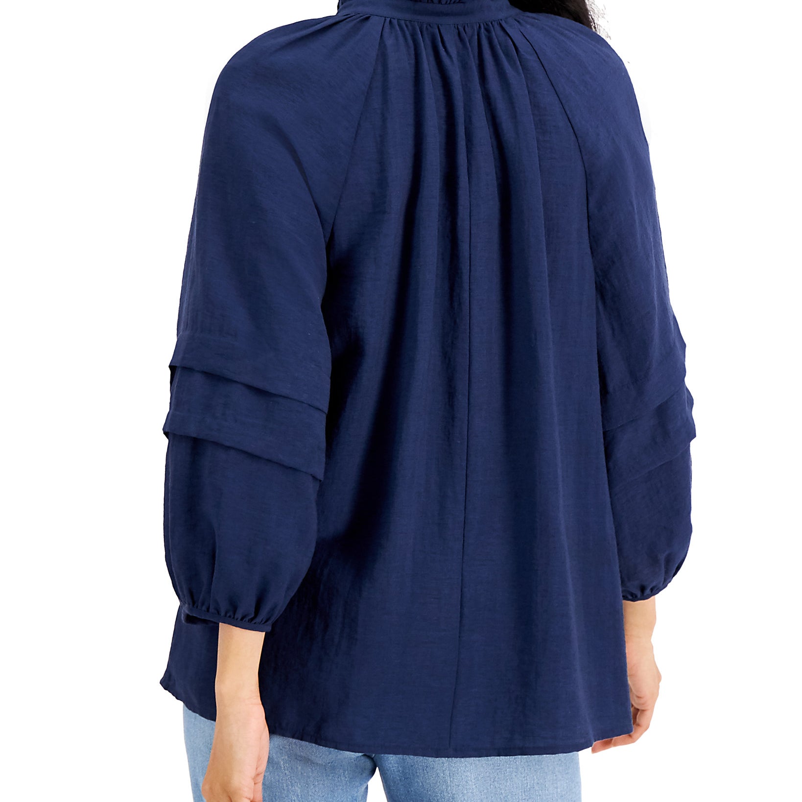 INC International Concepts Women Poet Blouse