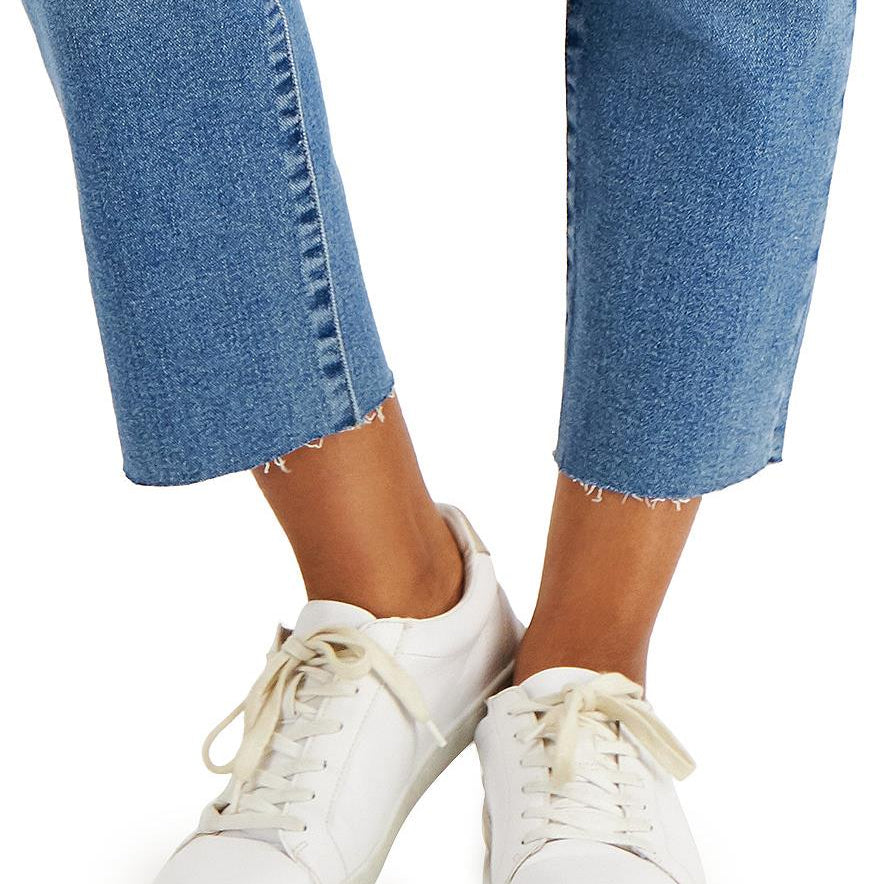 Style & Co Women High Rise Straight Crop Jeans