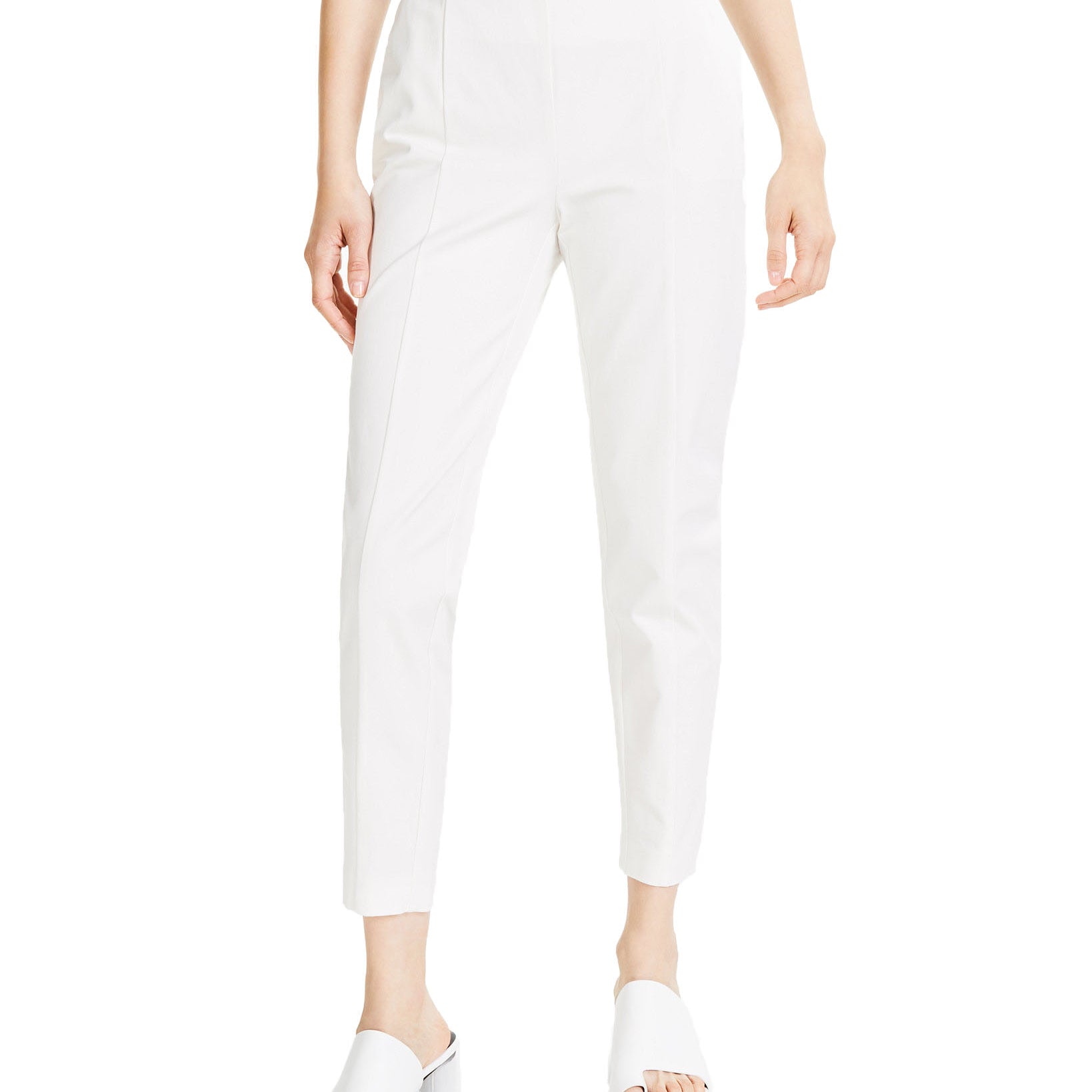 Alfani Women Seamed Straight Pants Shiitake