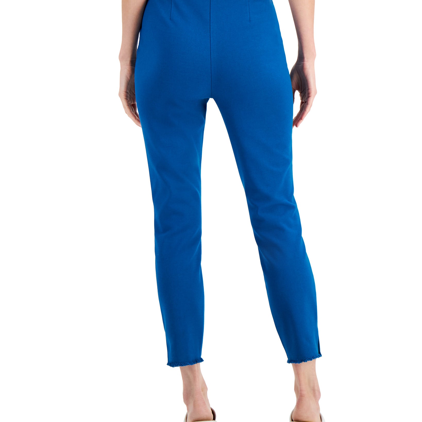 Alfani Women Fringe Hem Pull On Pants