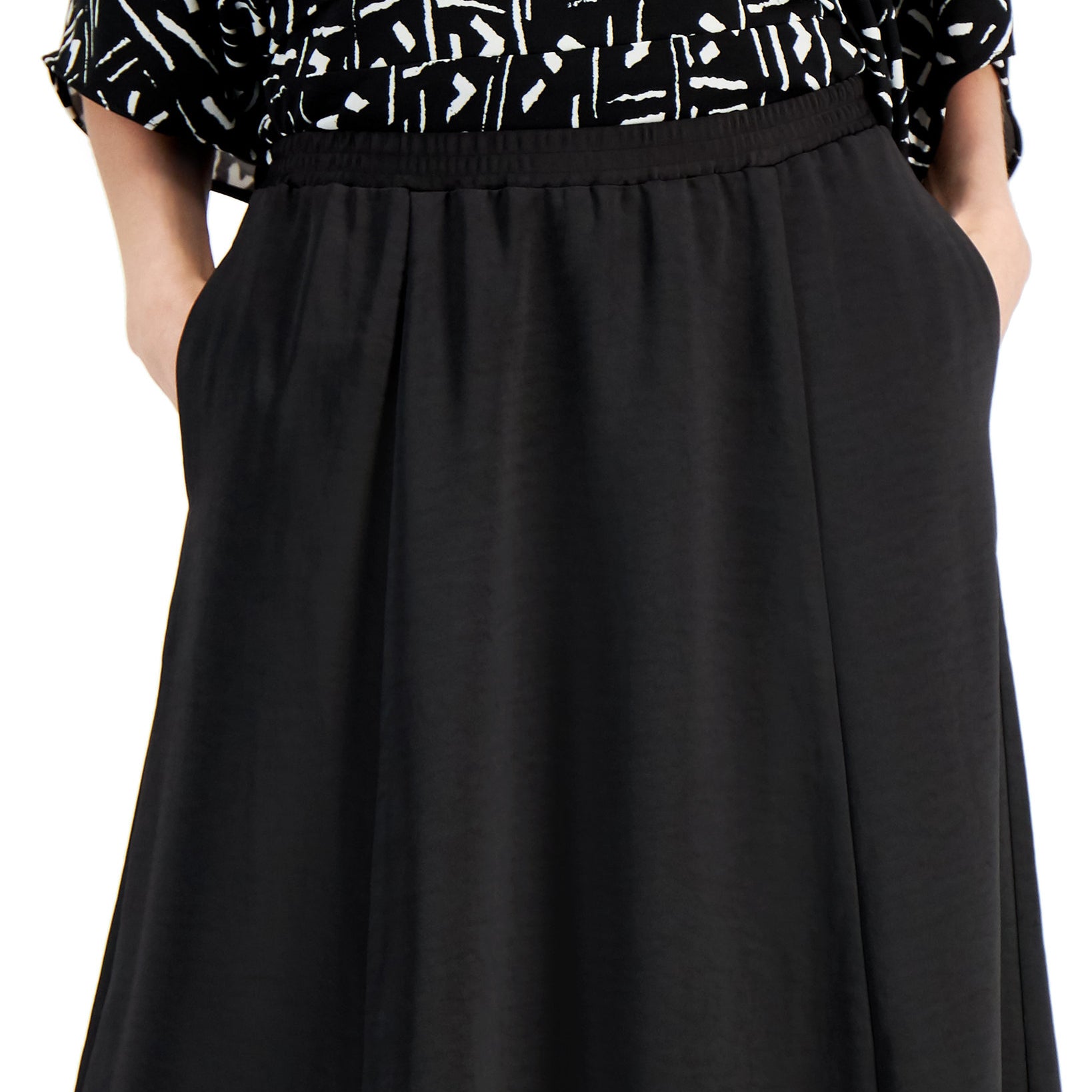 Alfani Women Pull On Midi Skirt