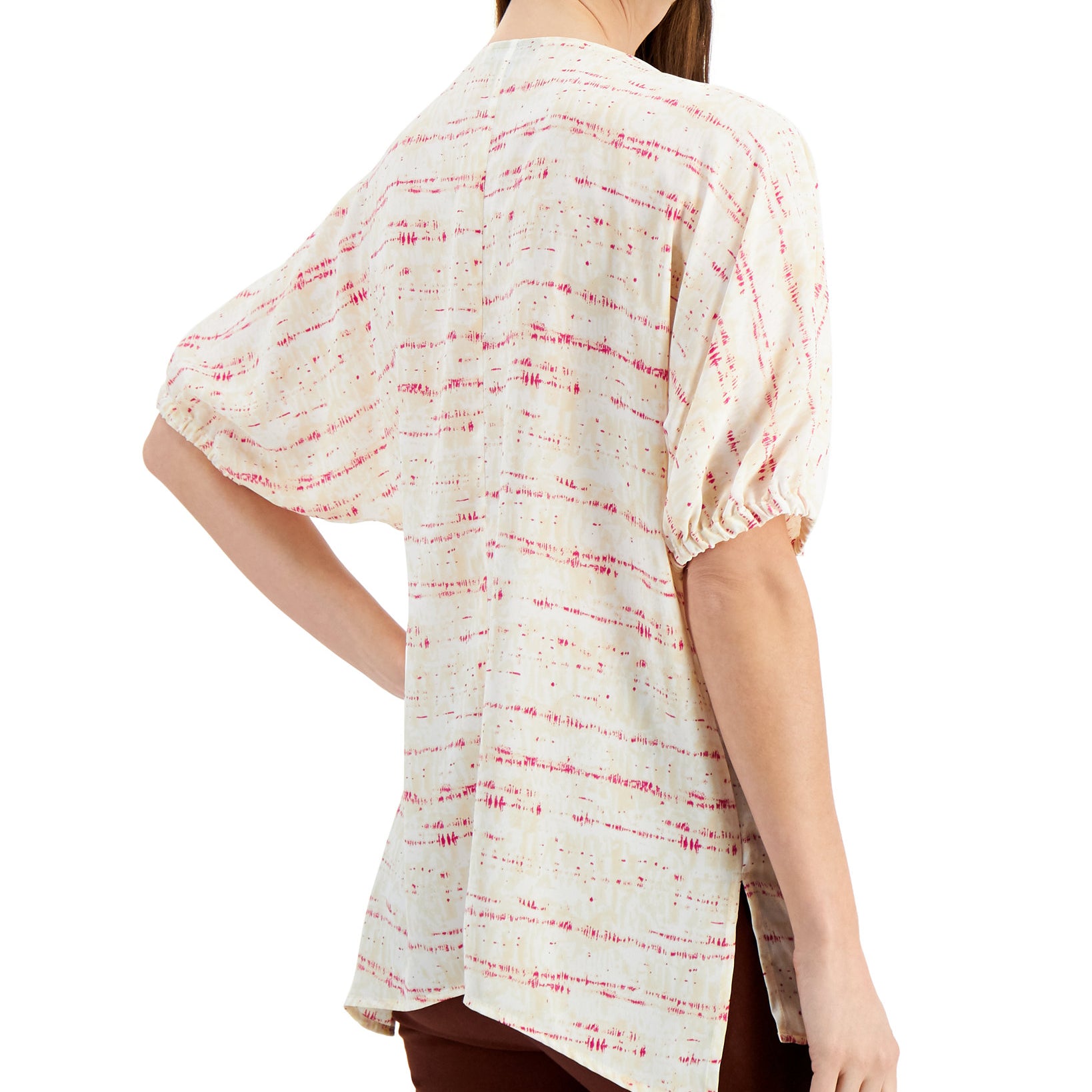 Alfani Women Printed High Low Top