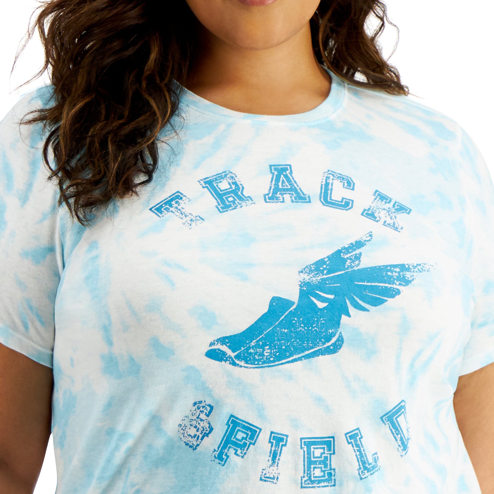Style & Co Women Plus Cotton Graphic Print T Shirt