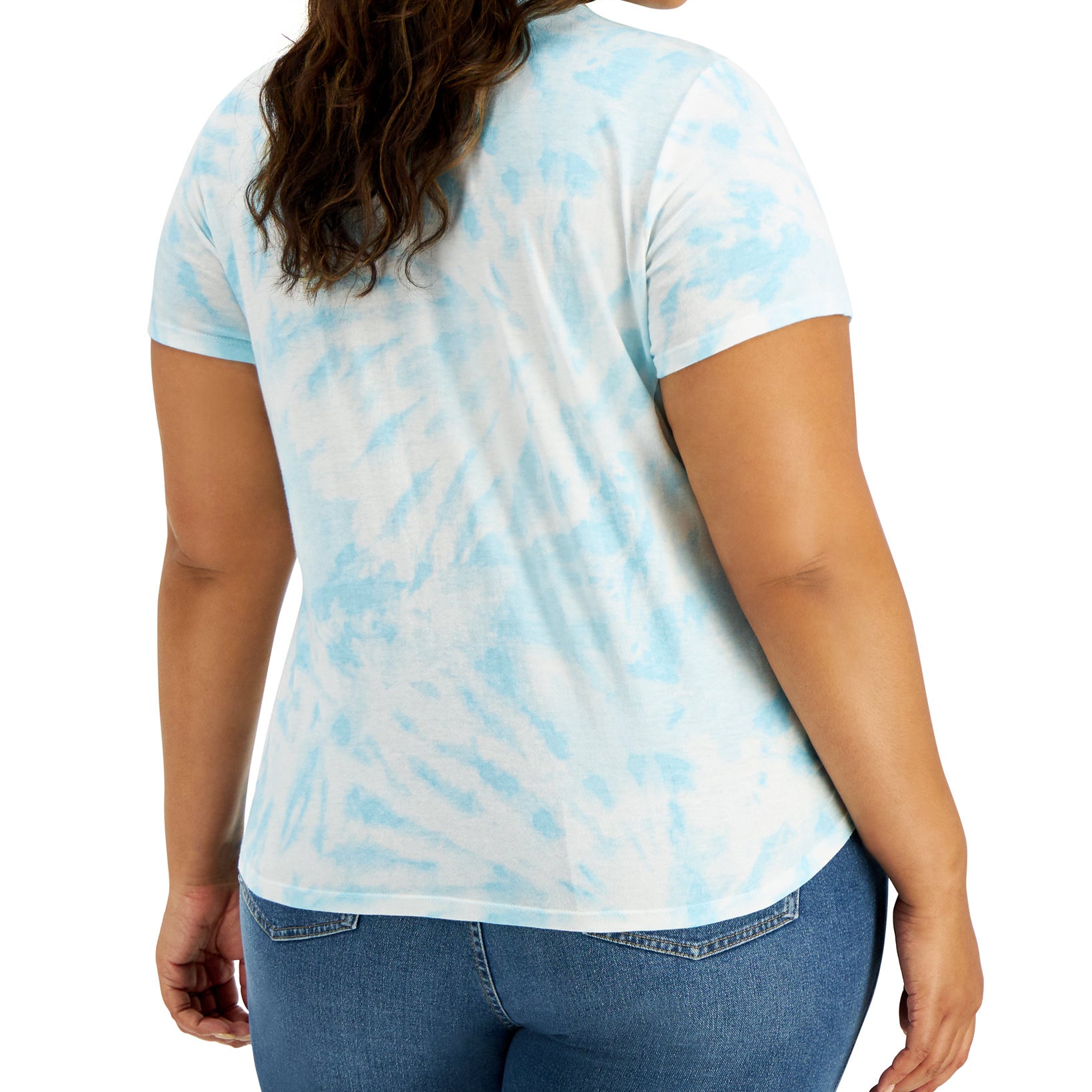 Style & Co Women Plus Cotton Graphic Print T Shirt