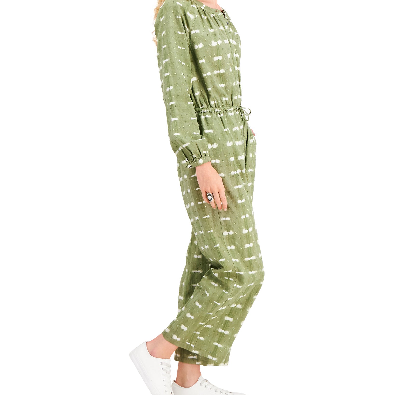Style & Co Women Petite Textured Jumpsuit