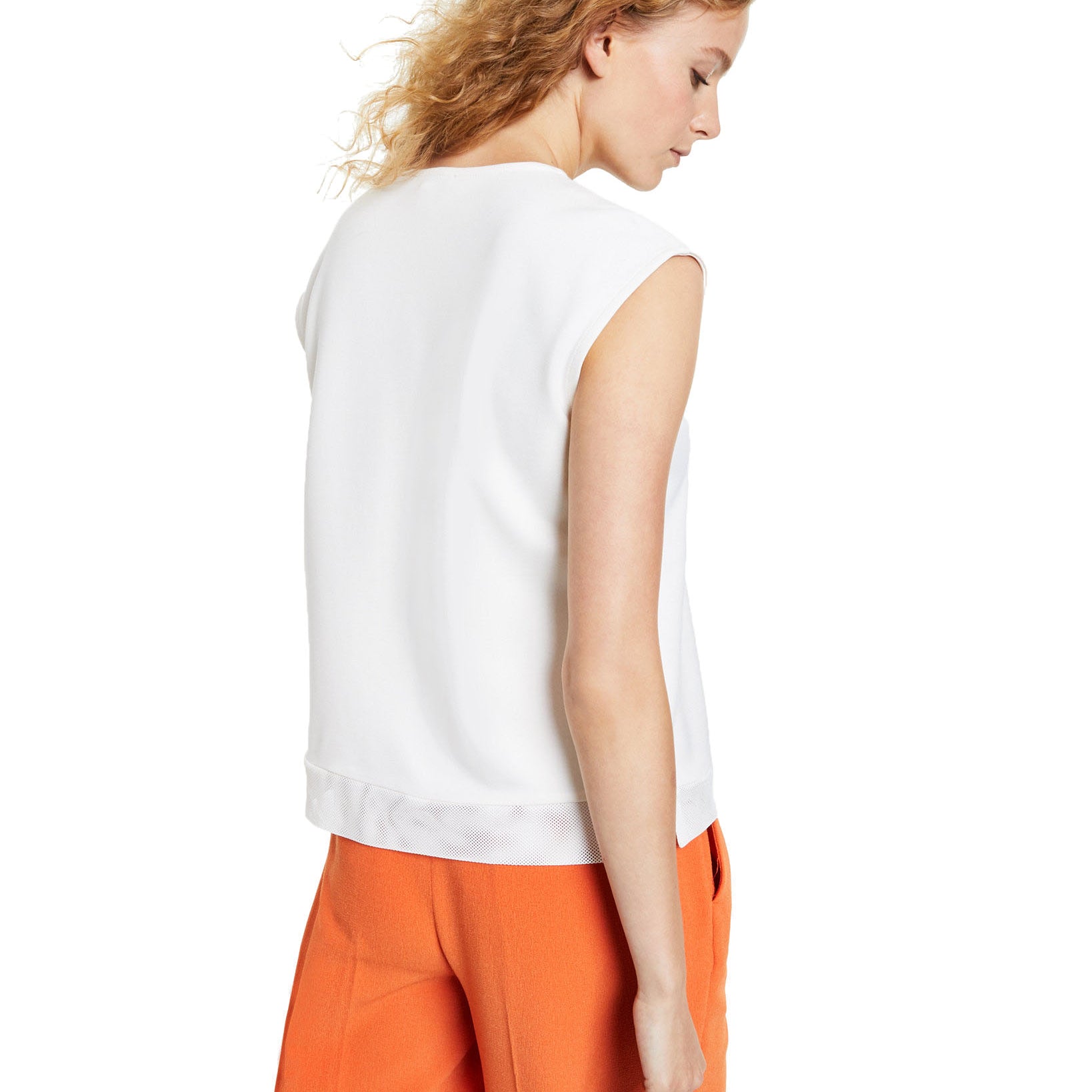 Bar III Women Mesh Hem Tank Top