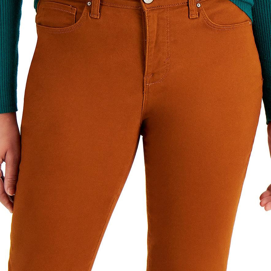Style & Co Women Solid Tapered Leg Jeans