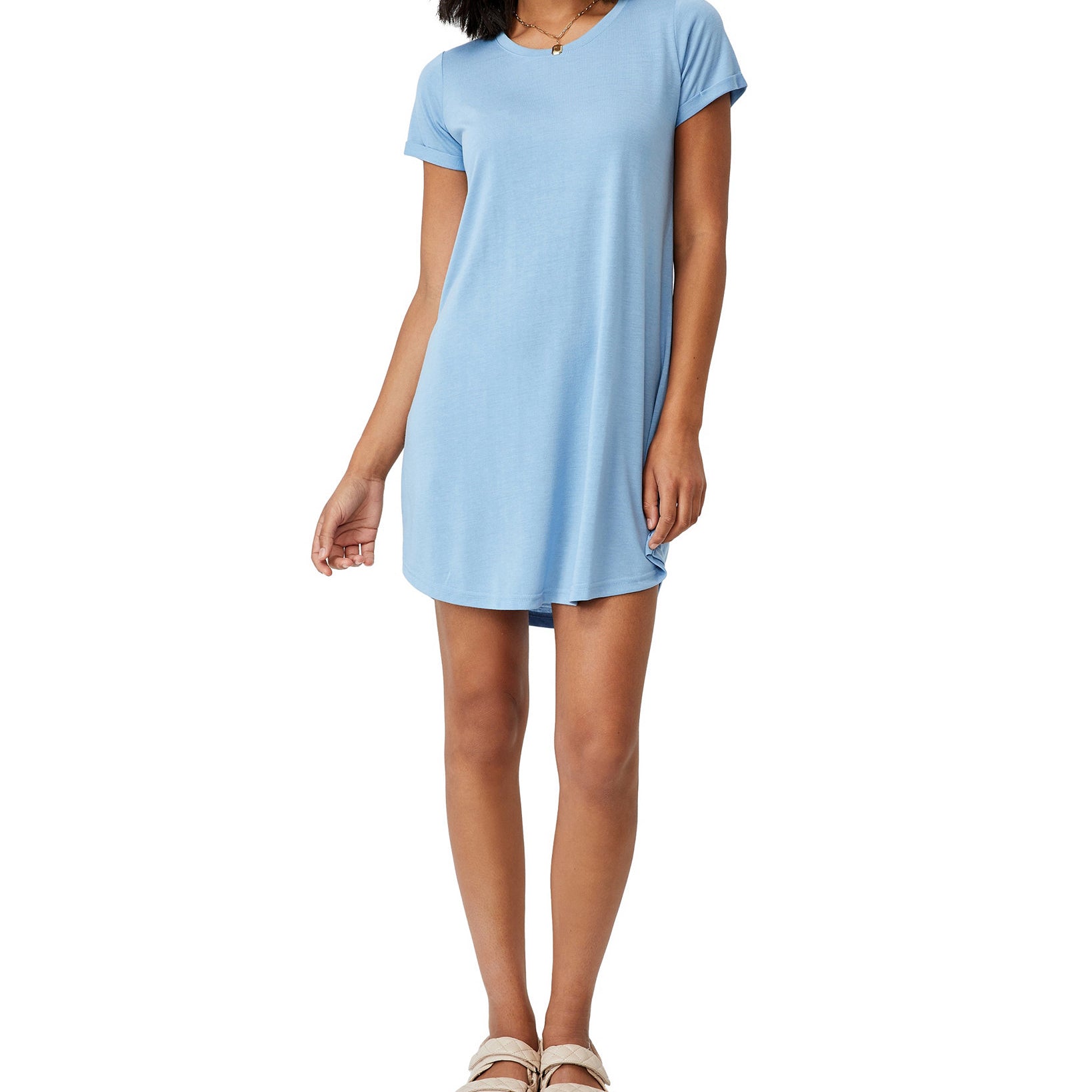 COTTON ON Women Tina T Shirt Dress Authentic Blue
