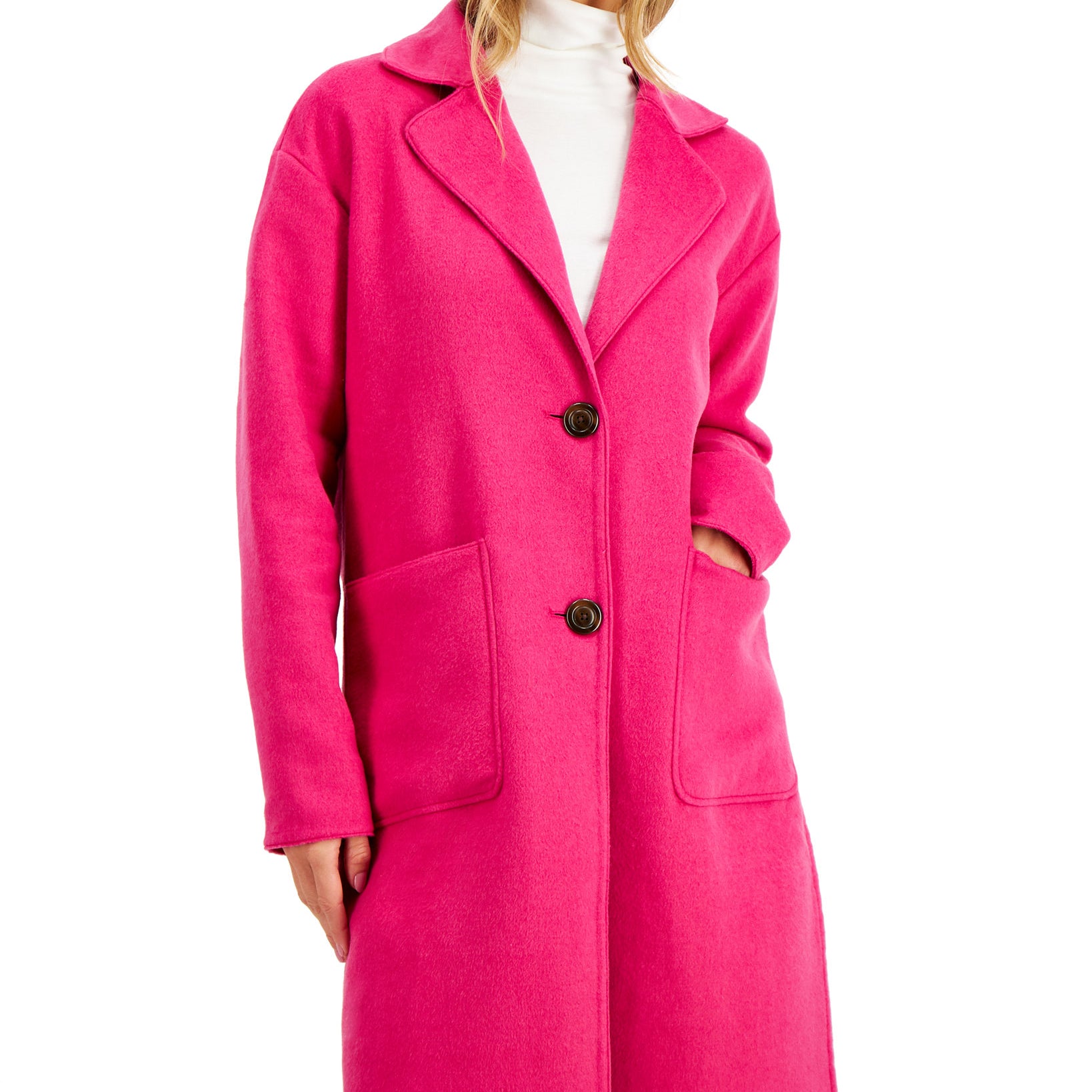 Charter Club Women Notch Collar Coat