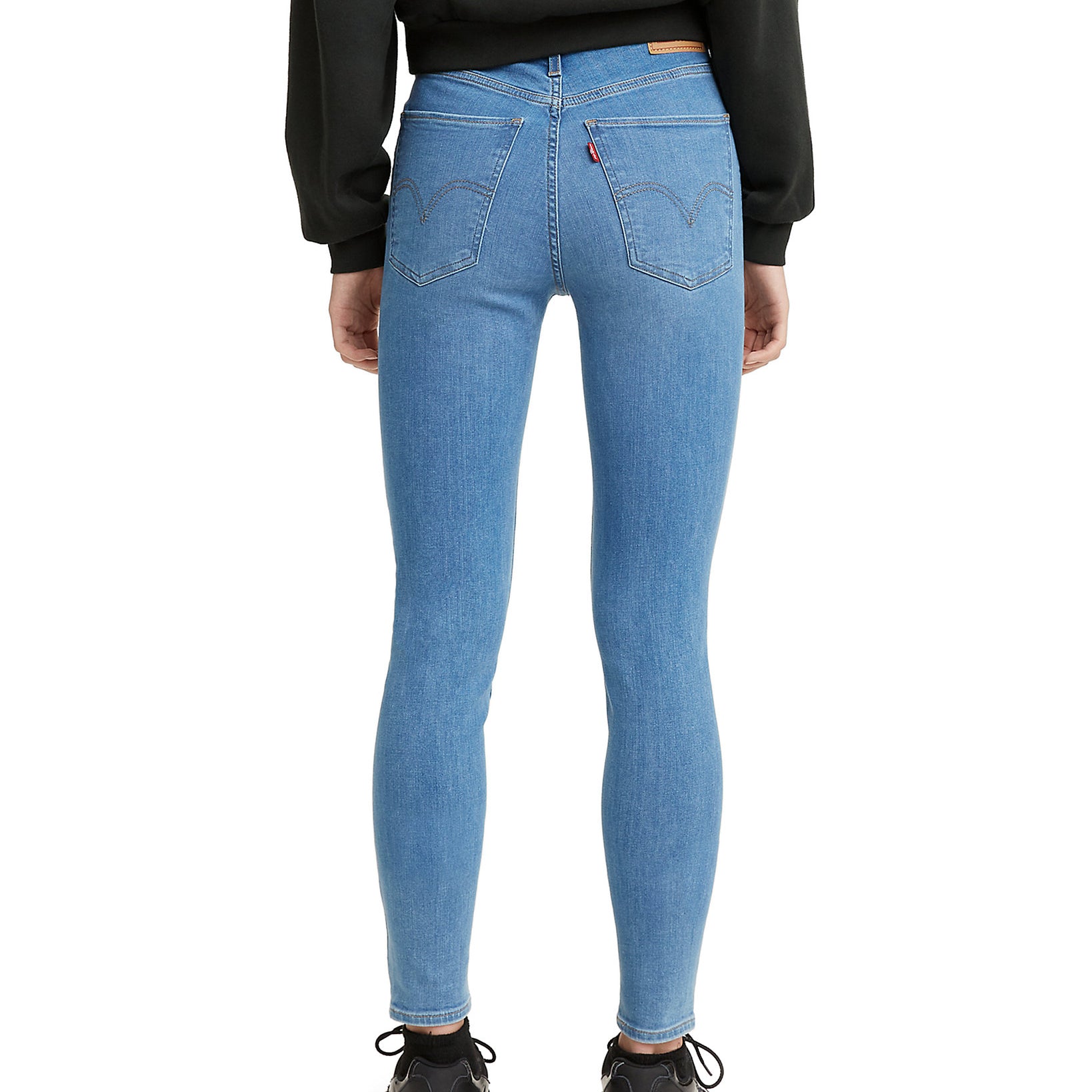 Levis Women Mile High Super Skinny Jeans in Short Length