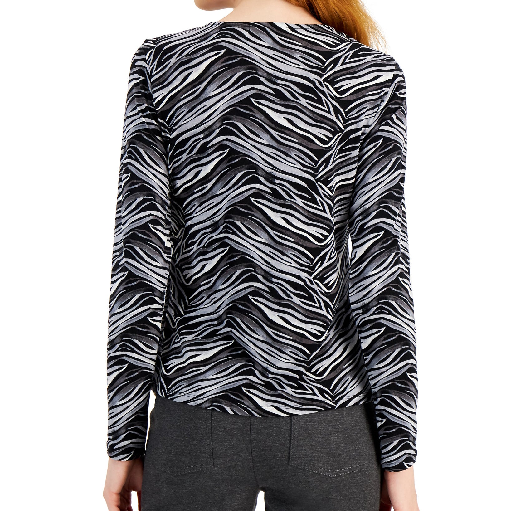 JPR Studio Women Cutout Printed Top