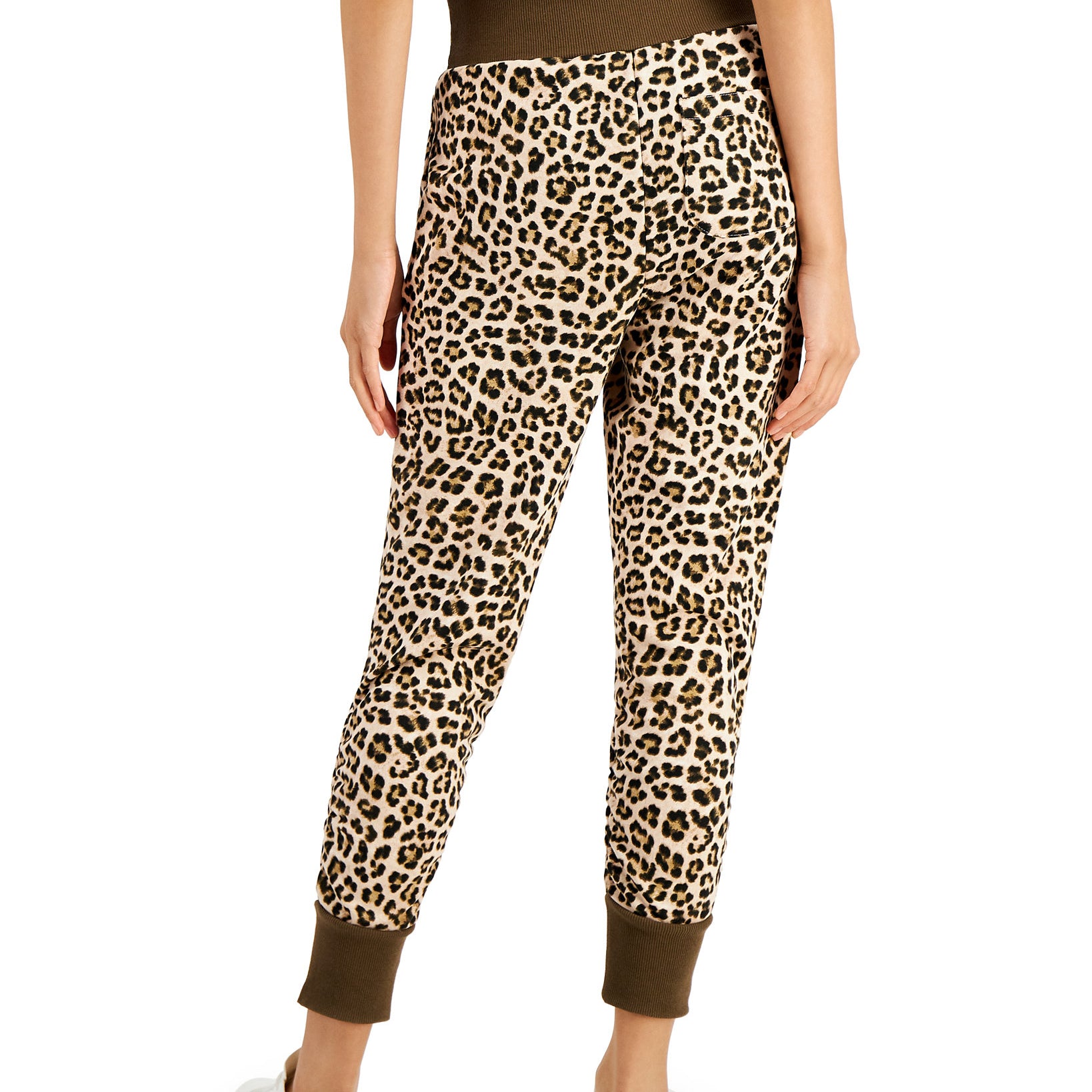 INC International Concepts Women Printed Terry Joggers