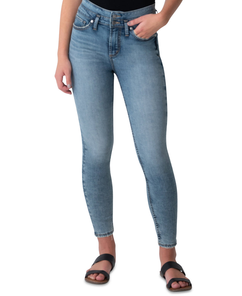 Silver Jeans Co. Women High Note Skinny Jeans Indigo