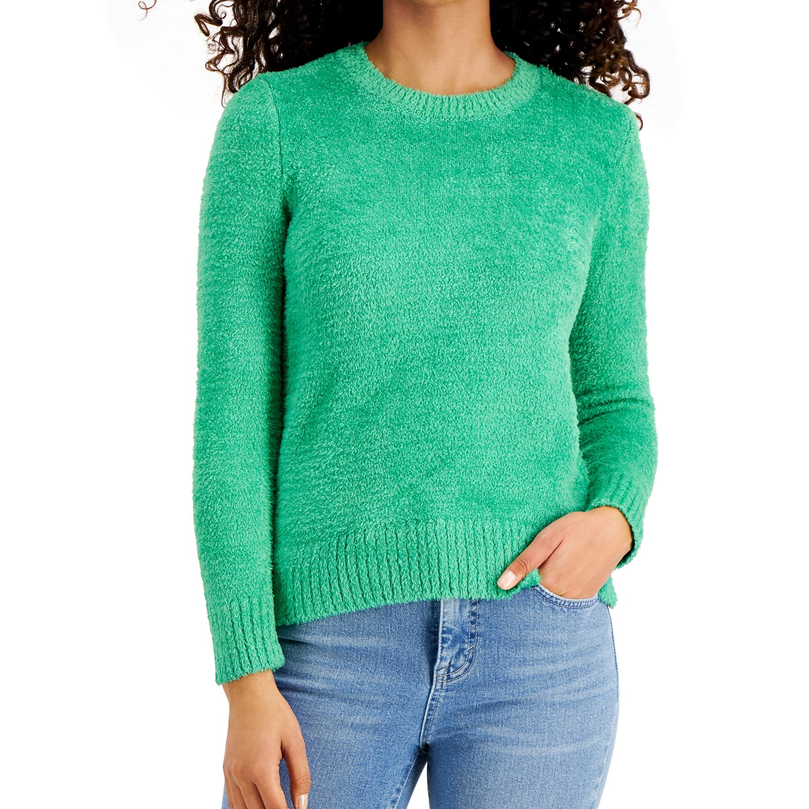 Style & Co Women Plush Sweater