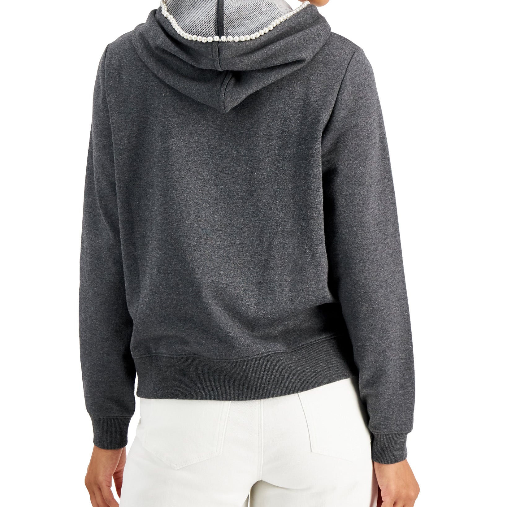 Charter Club Women Embellished Hoodie