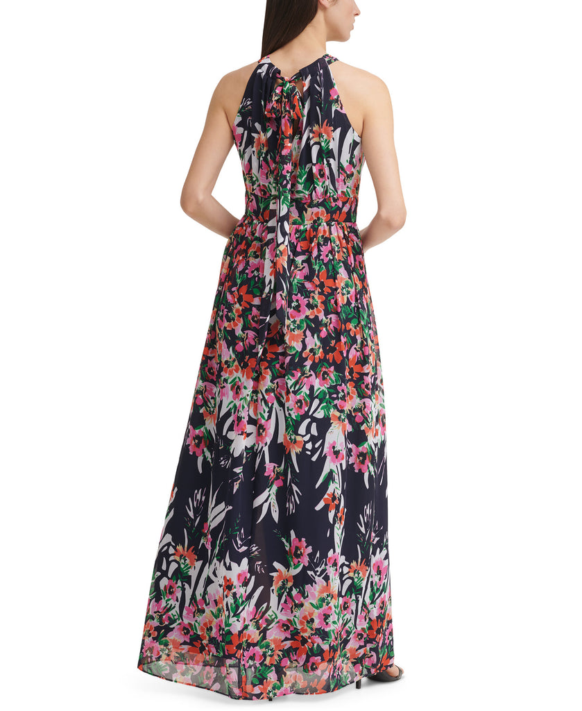 Eliza J Women Printed Halter Maxi Dress