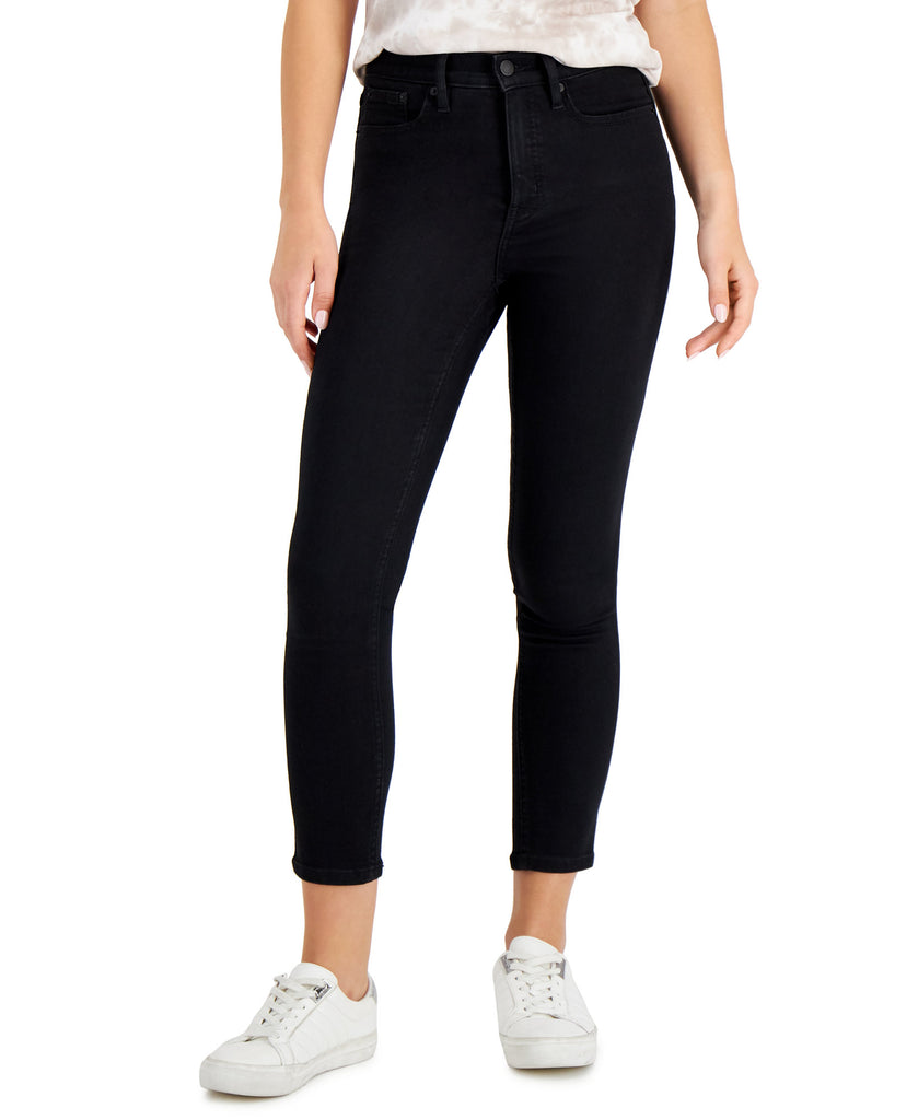 Calvin Klein Jeans Women High Rise Skinny Jeans Jet Black