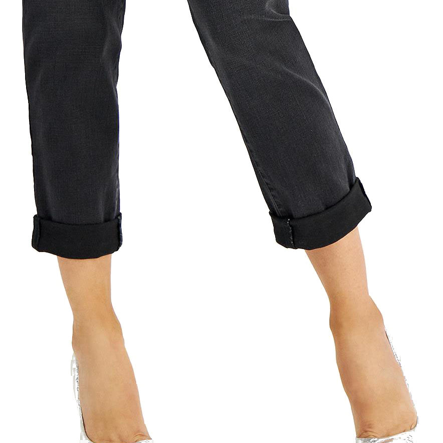 INC International Concepts Women Curvy Mid Rise Straight Leg Jeans