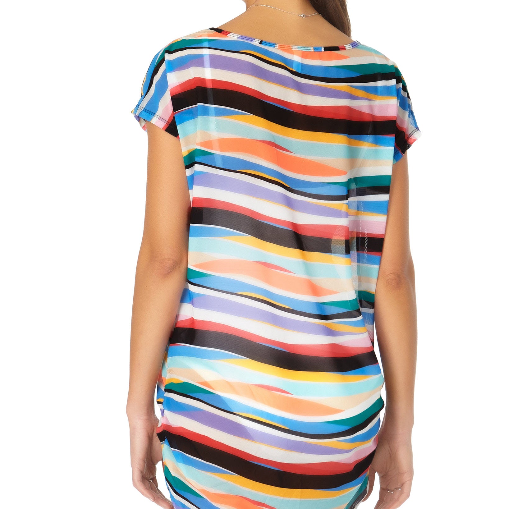 Anne Cole Women Mesh Tunic Cover Up
