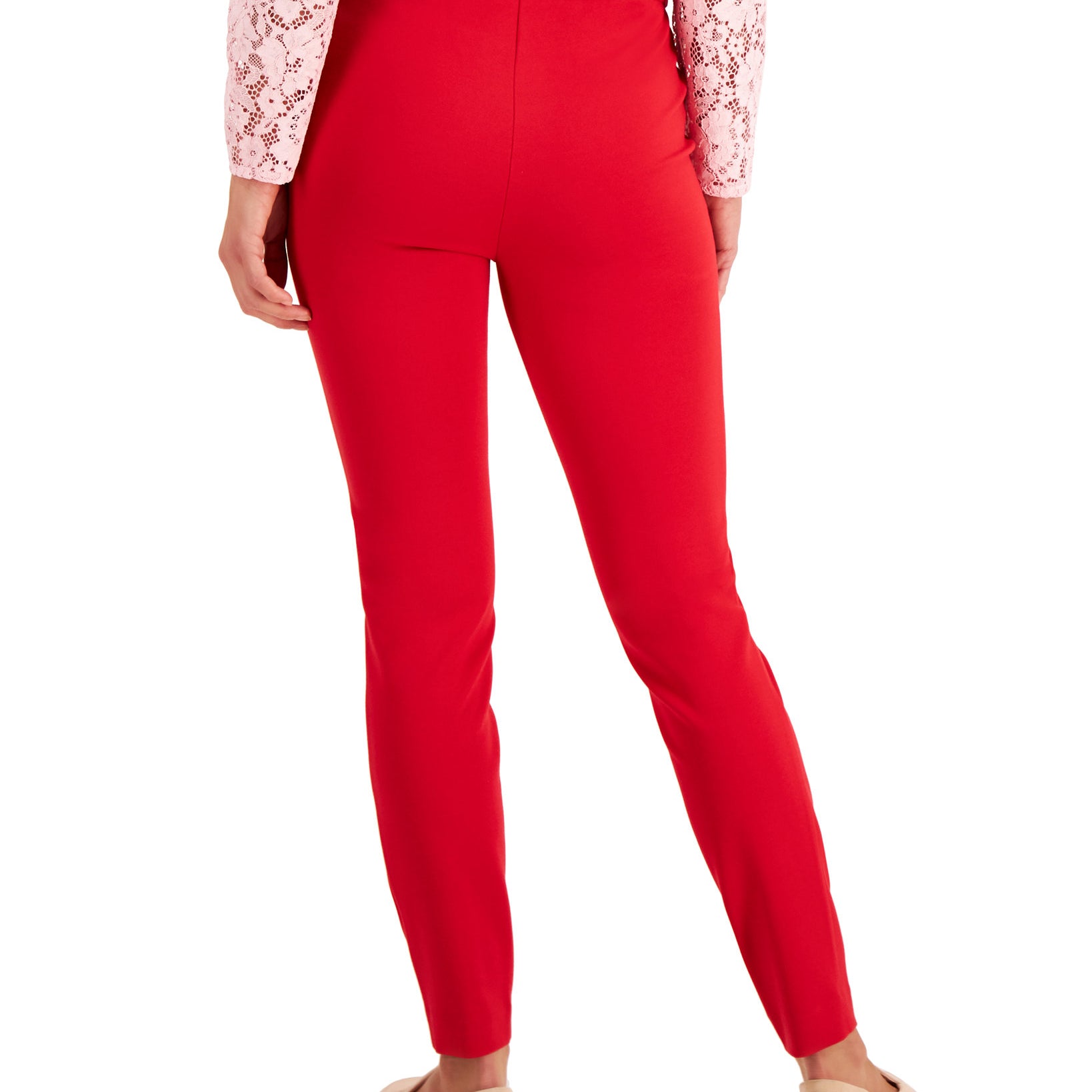 Charter Club Women Ponté Knit Pull On Skinny Pants