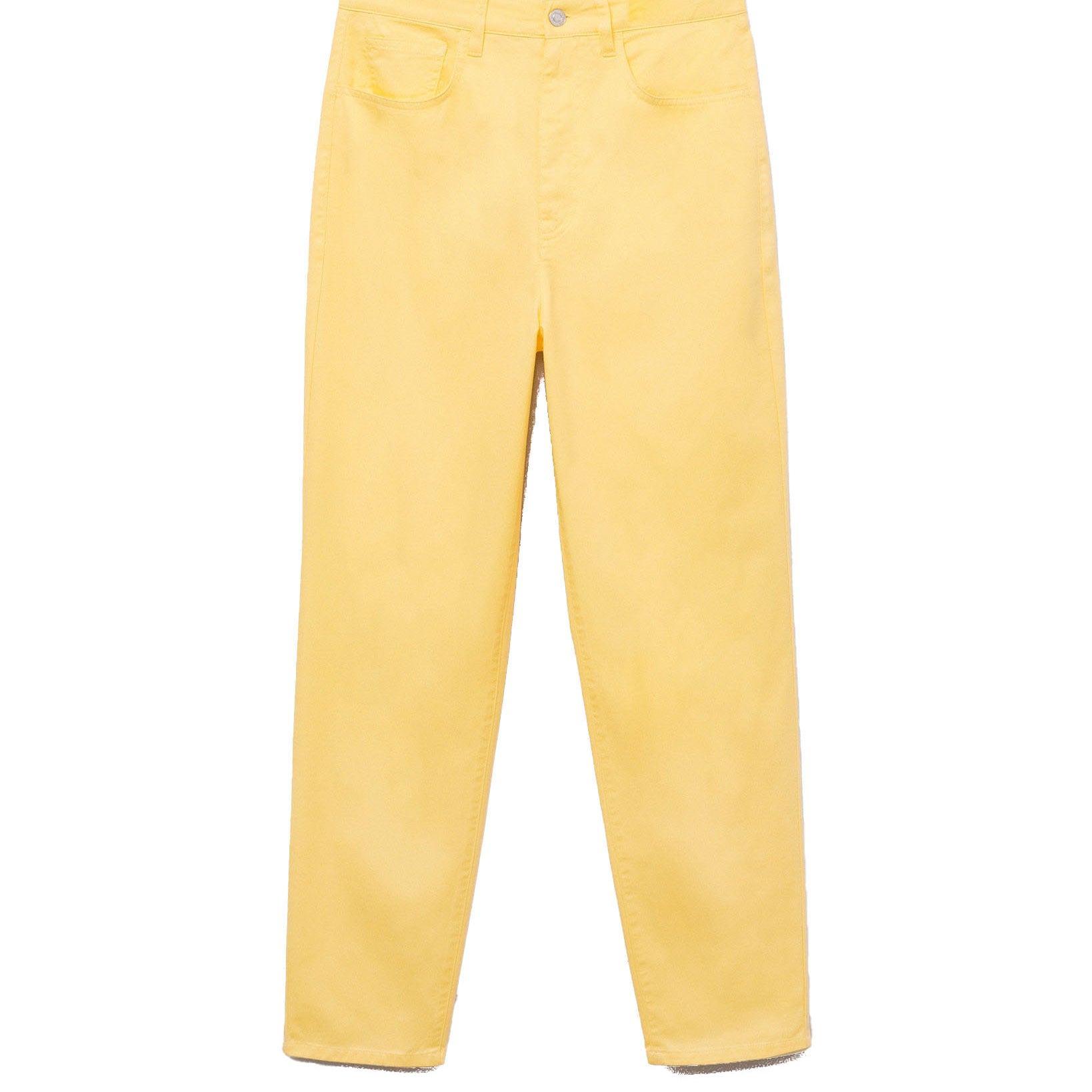 Mango Women Straight Cotton Pants