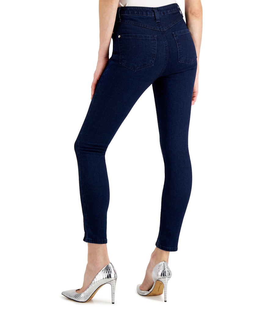 INC International Concepts Women Petite Front Slit Skinny Jeans