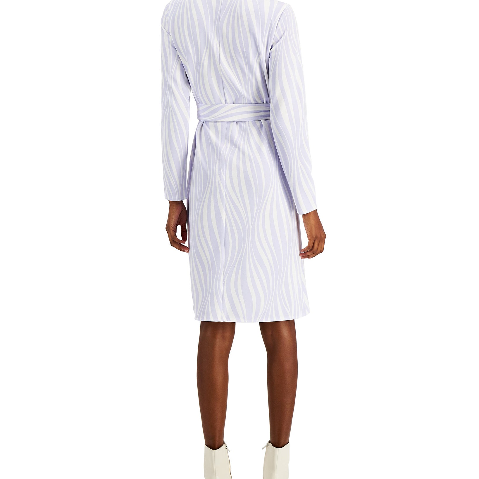 Alfani Women Long Sleeve Wrap Dress