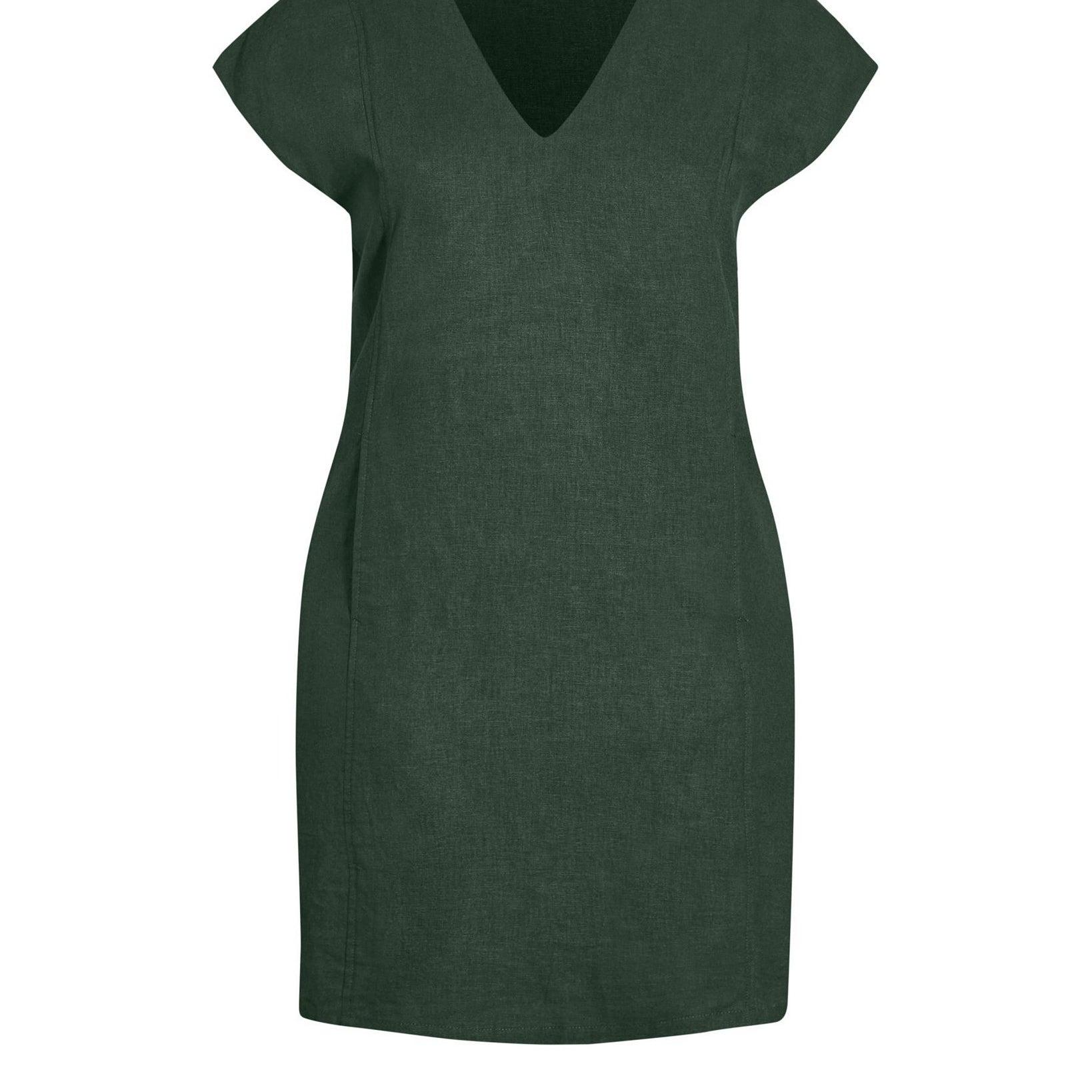 City Chic Women Plus Trendy Sublime Dress Deep Green