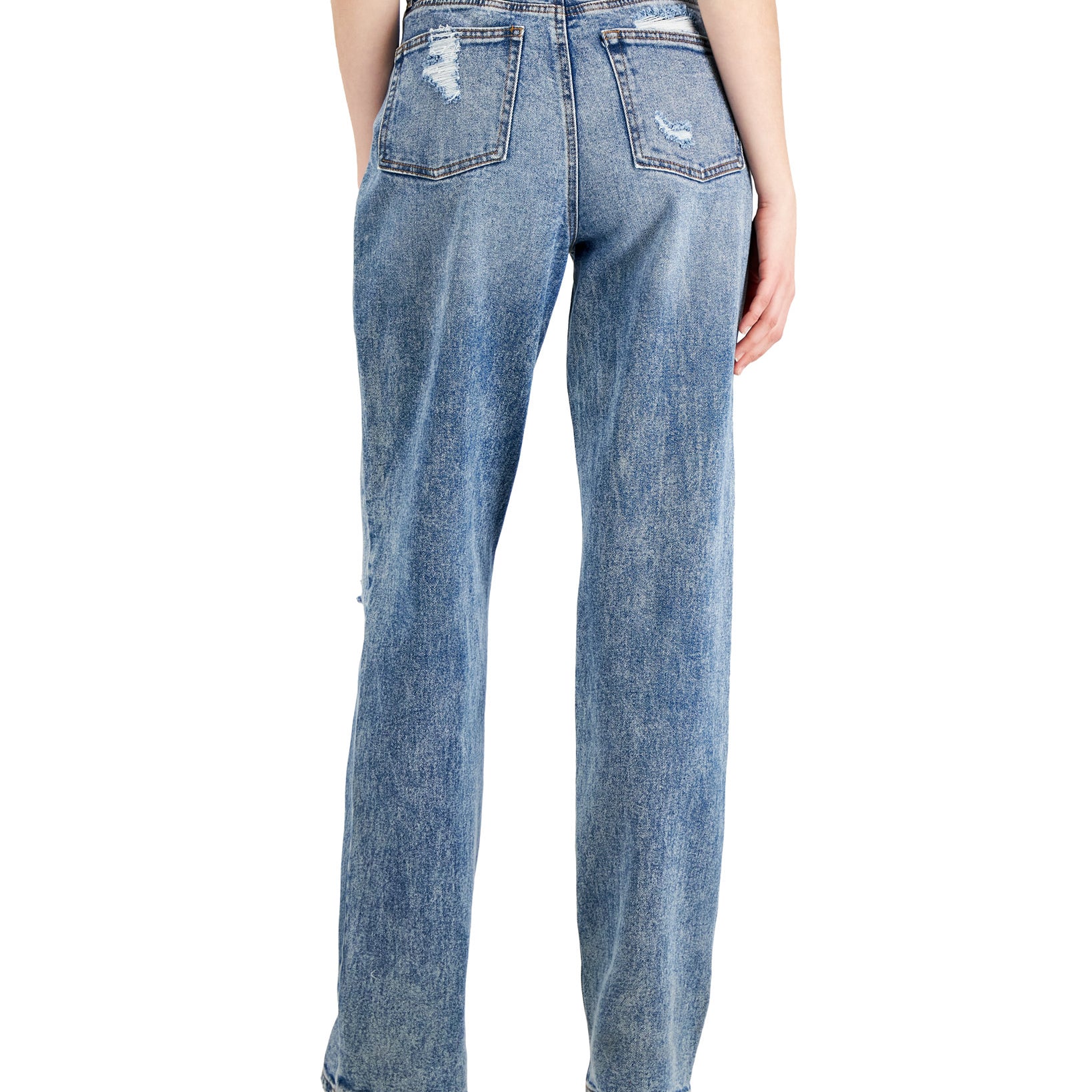 Tinseltown Women 90s Wide Leg Jeans