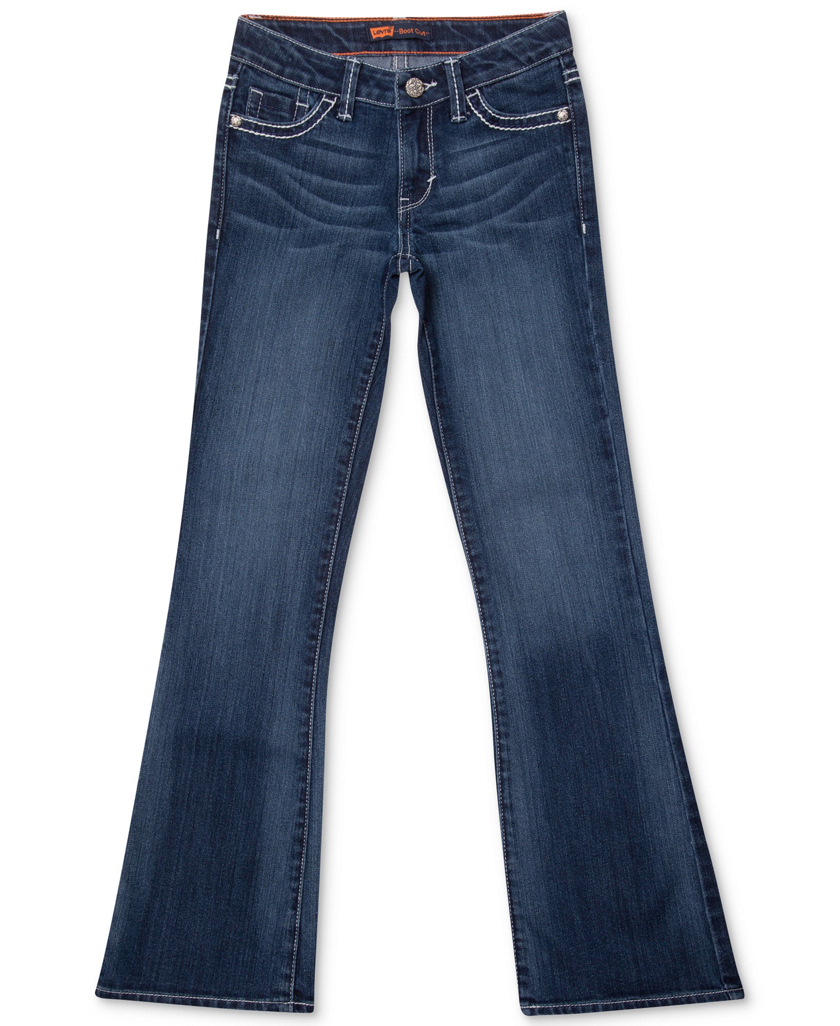 Levis Girls Slim Taylor Bootcut Jeans Blue Wonder