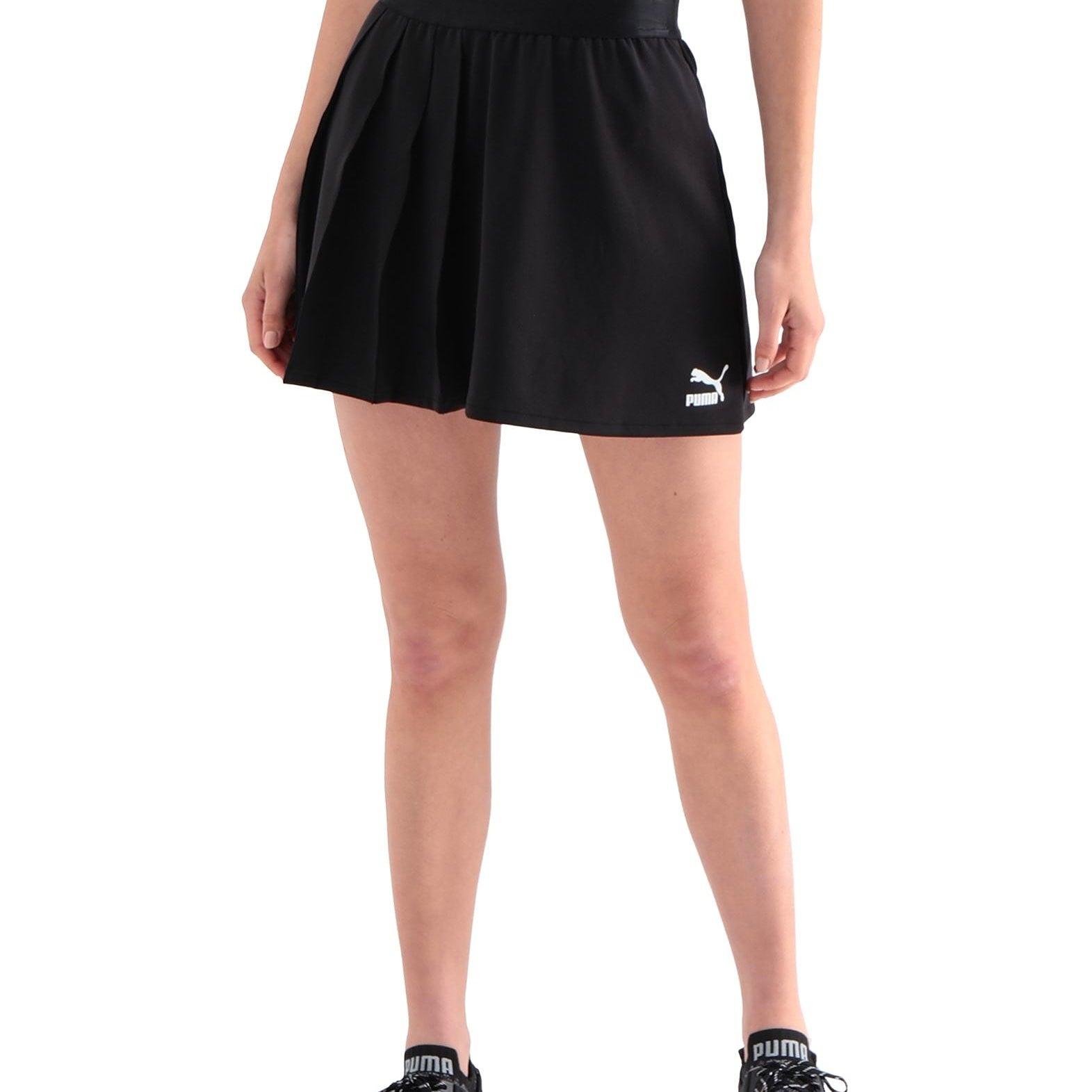 Puma Women Classics Asymmetric Skirt Black
