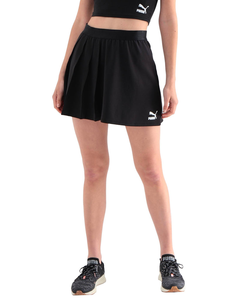 Puma Women Classics Asymmetric Skirt Black