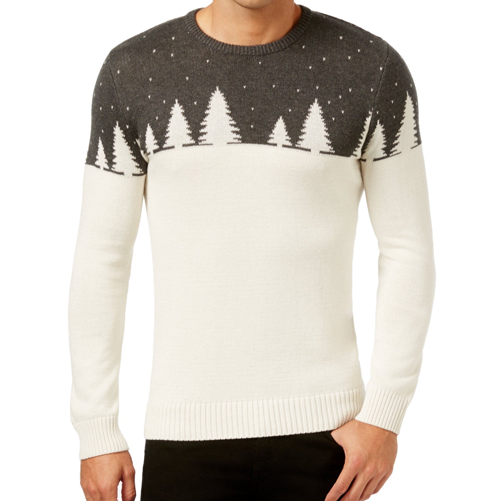 Holiday Arcade Men Celebrate Shop Colorblocked Sweater